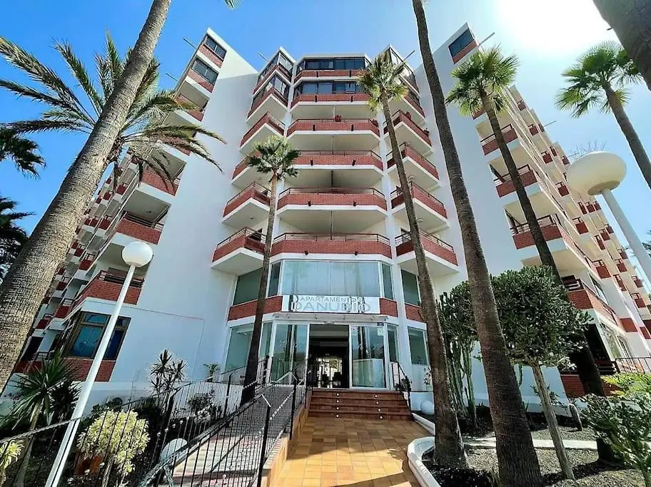 Danubio Beach - Playa Del Ingles location